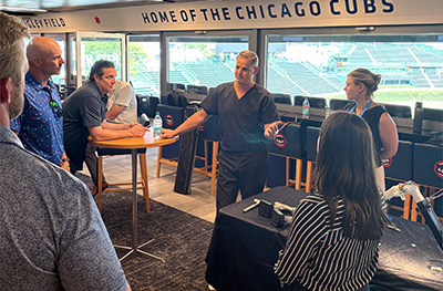 Zimmer Biomet Early Career Surgeon Robotics Course at Wrigley Field in Chicago